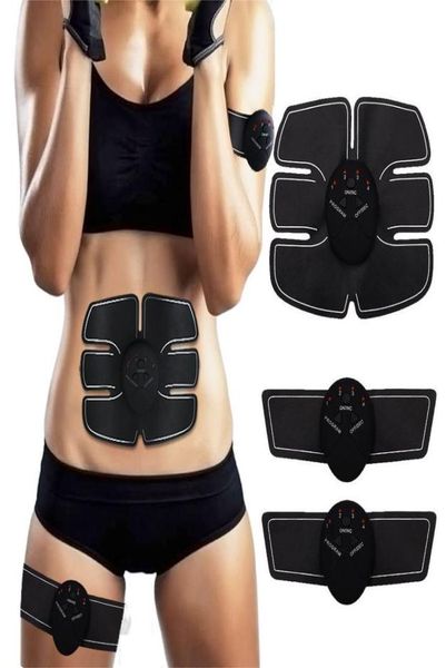 Estimulador muscular abdominal inalámbrico Cinturas de tonos musculares de entrenamiento inteligente masajeador de peso eléctrico Cuerpo de adelgazamiento unisex6202825