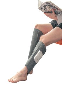 Masseur de jambe de compression d'air sans fil rechargeable enveloppe enveloppe soulage la fatigue musculaire du mollet2219306
