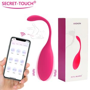 Sans fil APP télécommande vibrateur vagin rétrécissement Kegel balle GSpot Clitoris stimulateur vibrant oeuf Sex Toys pour femmes 240102