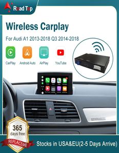 Interface sans fil Apple CarPlay Android Auto pour A1 2013-2018 Q3 2014-2018 avec fonctions de jeu de voiture AirPlay Mirror Link 6874453