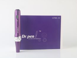 Stylo Derma automatique sans fil X5, anti-rides, Micro-aiguille, Dermapen Meso, Rechargeable, Dr, avec affichage numérique rapide