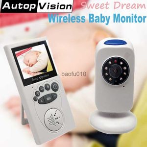 Cámara inalámbrica para bebés Monitor Audio Video Color Monitor para bebés Bebé Niñera Cámara de seguridad Visión nocturna Babyroom Temporizador Monitoreo L230619