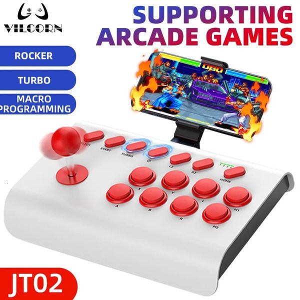 Wireless Big PC Gamepad Retro Arcade Portable Game Contrôle USB Joystick pour PS3 Andriod Mobile Phone Street 240418