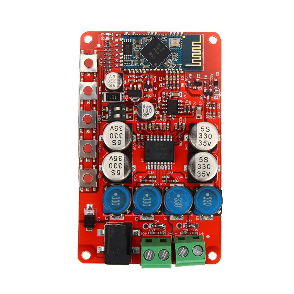 Freeshipping Wireless Bluetooth 4.0 Audio Receiver Digital TDA7492P 25W + 25W Amplifier Board