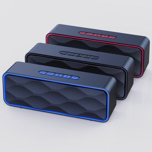 Bluetooth 5.0 Sound sans fil Subwoofer, Playage de téléphone mobile Conférencier vidéo, insertion de carte de voiture externe Player en gros