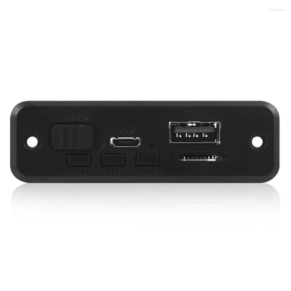 Bluetooth sans fil 5V MP3 WMA Deccoder Board Car Audio USB TF FM Radio Module avec télécommande 2 3W