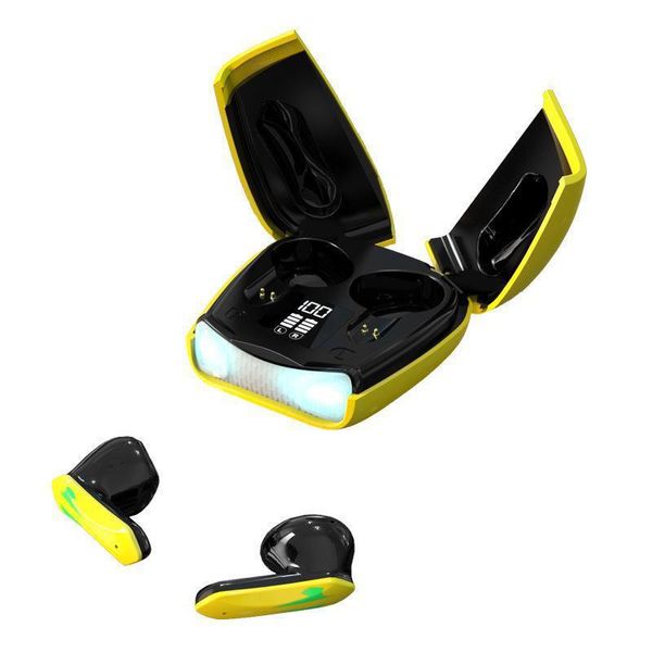 Écouteurs Bluetooth sans fil, écouteurs de jeu Bluetooth à très faible latence, suppression du bruit, oreillettes micro pour téléphone portable Android iOS, course à pied, salle de sport et jeux