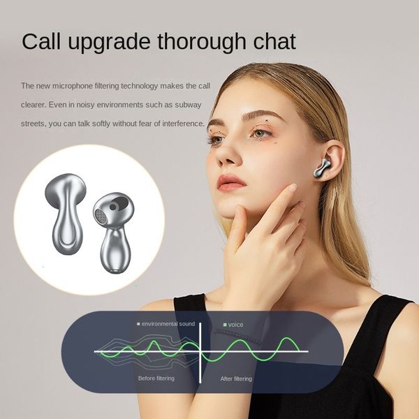 Écouteurs intra-auriculaires sans fil Bluetooth, réduction du bruit, batterie ultra-longue durée de vie, pour téléphone portable Huawei Android Pro, vente en gros