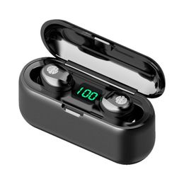 Écouteurs Bluetooth sans fil, écouteurs d'origine sans fil d'origine HiFi Musique avec micro Mic Sports Treafroof Headset 2022 Nouveau pour téléphone