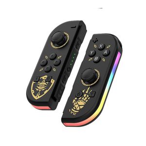 Wireless Bluetooth Gamepad Controller For Switch Console/joycon NS Switch Gamepads Controllers Joystick/Nintendo Game Joy-Con With RGB Lighting Dropshipping