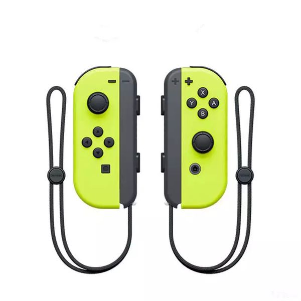 Contrôleur de manette de jeu Bluetooth sans fil pour console de commutation / contrôleurs de manette de jeu NS Switch Joystick / jeu Nintendo Joy-Con avec corde à main 6 couleurs en stock DHL gratuit