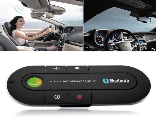 Mano inalámbrico Bluetooth Hands Multiploque altavante Kit de automóvil Visor nuevo altavoz de automóvil Bluetooth 3956069