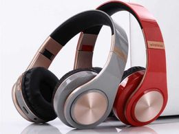 Auriculares inalámbricos con Bluetooth, manos libres, estéreo, diadema con micrófono para teléfono inteligente, auriculares plegables Sh30