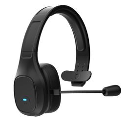 Casque Bluetooth sans fil Ver5.0 CSR casque antibruit avec microphone pour les conducteurs de bureau à domicile