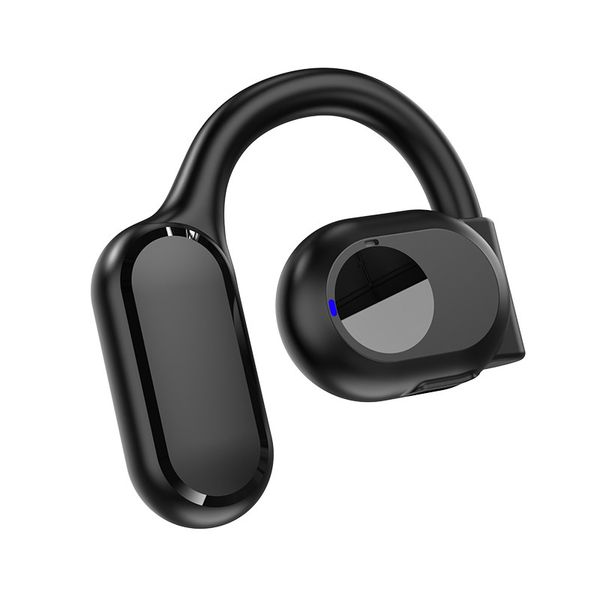 Casque Bluetooth sans fil à conduction de l'air, pas dans l'oreille, type d'oreille suspendue, longue portée, pour les affaires, une seule oreille, pour le sport