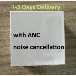 Casque Bluetooth sans fil pro2 tws écouteurs True Noise annulation anc renomment écouteurs blancs avec casque de cas de charge sans fil écoute de détection dans l'oreille