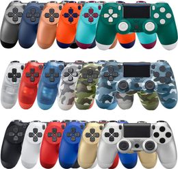 Wireless Bluetooth PS4 Wireless Game Controllers 22 kleuren voor Sony Play Station 4 -spelsysteem in Retail Box8810731