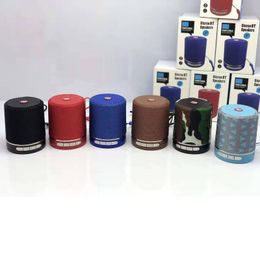 Wireless Bluetooth Speaker HIFI Subwoofer Mini Portable Audio Speakers 6 Colors Outdoor Soundbar with Retail Box MP3 Player