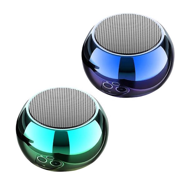 Haut-parleur Bluetooth sans fil Mini maison portable petit pistolet en acier extérieur subwoofer à volume élevé petit son pour téléphone portable intelligent Hi Fi