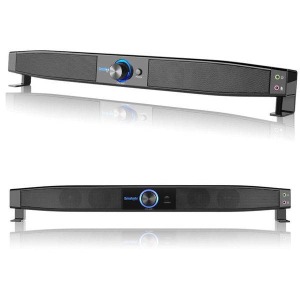 BLUETOTH EN SPEAUX BLUETOTH WIRDBORD SATERO STÉRÉO Subwoofer Music Player LoundSpeakers pour Home TV Desktop Computer3180024