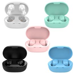 Inalámbrico Bluetooth TWS Auricular Auricular Bluetooths V5.0 Auricular Sonido HIFI Conexión automática IPX4 Impermeable 5 colores A6S Pro Original