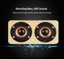 Bluetooth inalámbrico W5 Subwoofer de gran volumen Mini Impacto Player Pequeño altavoz portátil Carga portátil