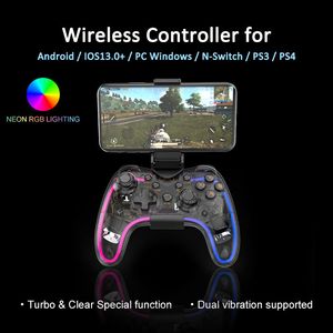 Wireless BT Joystick Mobile Phone Gamepad 2.4G Wireless Smartphone Game Controller voor Android iOS -telefoon PUBG Game