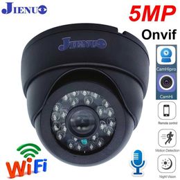 Kits de caméra sans fil 5MP 1080p WiFi IP Camera Dome Indoor CCTV Sécurité Surveillance nocturne Vision infrarouge Video sans fil Home Camera ONVIF CAMHIPRO J240518