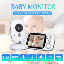 Draadloze camerakits Baby Monitor VB603 WiFi Surveillance Camera 3,2-inch LCD Display Video Intercom Digitale camera Beveiligingsbescherming J240518