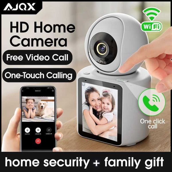 Kits de caméra sans fil APPEL VIDÉO GRATUIT POUR LA SÉCURITÉ CAMERIE Sécurité Alertness HighDefinition Baby Monitoring Monitoring Parent Pet Camera Protection Bebe Intelli J240518