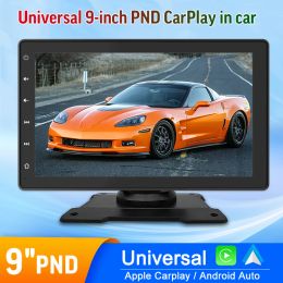 Carplay sans fil et écran tactile automatique Android sans fil pour Nissan Toyota Car Universal 9inch Car Radio Multimedia Video Player