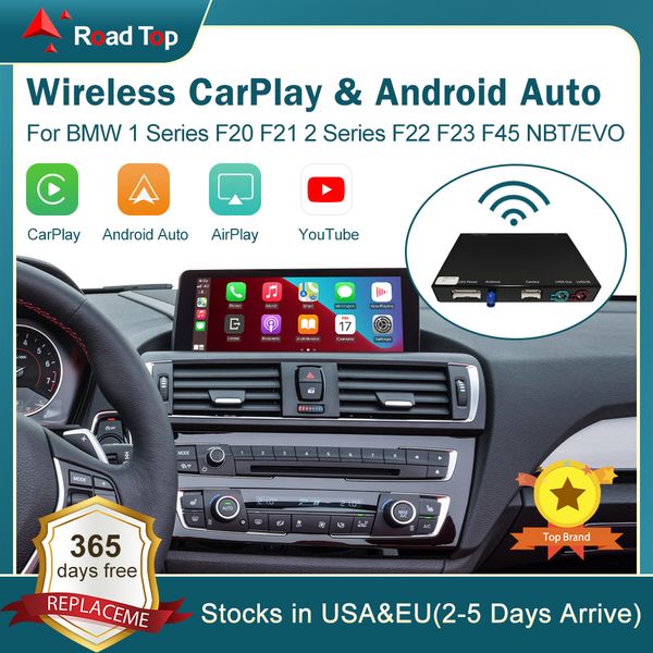 CarPlay sans fil pour voiture BMW, système NBT EVO, série 1 2 3 4 5 7 X1 X3 X4 X5 X6 MINI F56 F15 F16 F25 F26 F48 F01 F10 F11 F22 F20 F30 F32