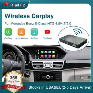 Carplay sans fil pour Mercedes Benz E-Classe W212 E COUPE C207 2011-2015 avec Android Auto Mirror Link AirPlay Play Fonctions