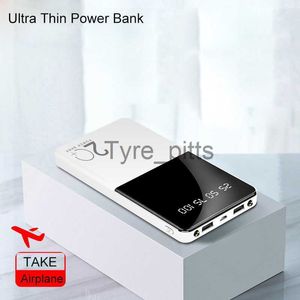 Chargeurs sans fil 20000mAh Ultra mince chargeur de téléphone portable mince batterie externe batterie externe pour iPhone 12 11 8 7 Pro Max Huawei Xiaomi Powerbank x0803