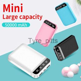 Chargeurs sans fil Mini Power Bank Portable 30000mAh Chargeur 2USB Charge rapide Affichage numérique Batterie externe pour iPhone Samsung Xiaomi x0803