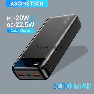 Chargeurs sans fil Power Bank 20000mAh Chargeur portable 10000mAh Powerbank Charge rapide Batterie externe PoverBank pour iPhone 13 12 11 Huawei Xiaomi x0803