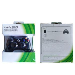 Manette sans fil pour Xbox 360 Joystick pour Microsoft PC Windows 7 8 10 Manette de jeu pour X box 360 Manette sans fil PC Recevoir avec boîte de vente au détail