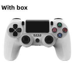 Contrôleur sans fil GAMEPAD 6 AXIS Double vibration avec levier de commande de barre lumineuse LED adaptée à la console PS / PC / iPad / Android / iPhone J240507