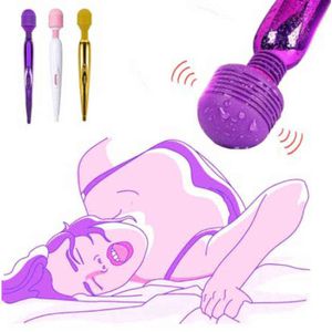 Gode sans fil AV vibrateur bâton magique pour femmes stimulateur de clitoris jouets sexuels pour adultes musculaires stimulateur rechargeable USB J220803