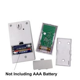 Alarma de puerta de timbre inalámbrica Sensibilidad estable Sensibilidad estable Smart Battery Battery Battery Touletbell Sistema de intercomunicador 12 Tune Songs1.para el timbre inalámbrico inteligente en casa