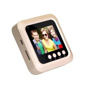 Draadloze deurbel Peephole Camera Smart Home Motion Detectie 2.4 