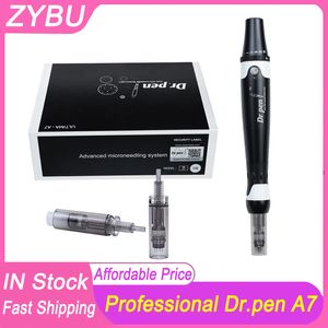 Draadloze Dr.Pen A7 Ultima Professional Derma pen Microneedling Dermapen huidverzorging Kit drpen Facial MTS Tool Auto Micro Naalden Roller Systeem Meso Therapie