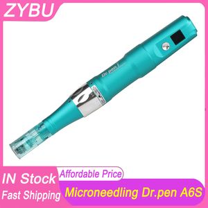 Sans fil Dr Ultima A6S Microneedling Pen Micro aiguille Roller Électrique Professionnel Derma Auto Dermapen Soins de la peau Méso Thérapie Outil de beauté avec 2 cartouches