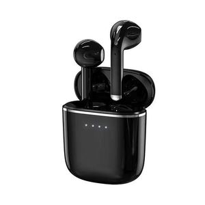 Écouteurs sans fil Bluetooth 5.0 avec étui de chargement, étanche IPX8, écouteurs intra-auriculaires stéréo 3D, micro intégré, couvercle ouvert, couplage automatique J05