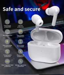 Draadloze oordopjes Bluetooth 5.3 Echte oortelefoon in oortelefoon 5 uur speeltijd Stereogeluid met microfoon Draadloos oplaadetui voor iPhone Android-telefoons