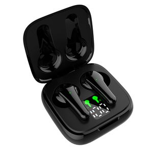 Wireless Oorbuds True Bluetooth-oortelefoons 5.2 Headset Touch Control met oplaadgeval IPX5 Sweat-TWS Stereo Hoofdtelefoon Hi-Fi Deep Bass Noise Annulering J6