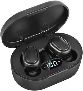 Draadloze oordopjes met oplaadetui Draadloos Bluetooth 5.2-inch oor Ingebouwde microfoon Headset Ruisonderdrukkende hoofdtelefoon Premium geluid voor sport