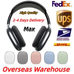 Pour Apple AirPods Max Bluetooth Eleads accessoires de casque Transparent TPU Silicone Silicone Airpod Maxs Cover Couverture du casque AirPod Maxs