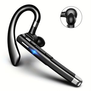 Écouteurs sans fil 5.1 – Casque stéréo mains libres avec suppression du bruit, casque professionnel sans fil, micro HD – Compatible avec tous les téléphones intelligents