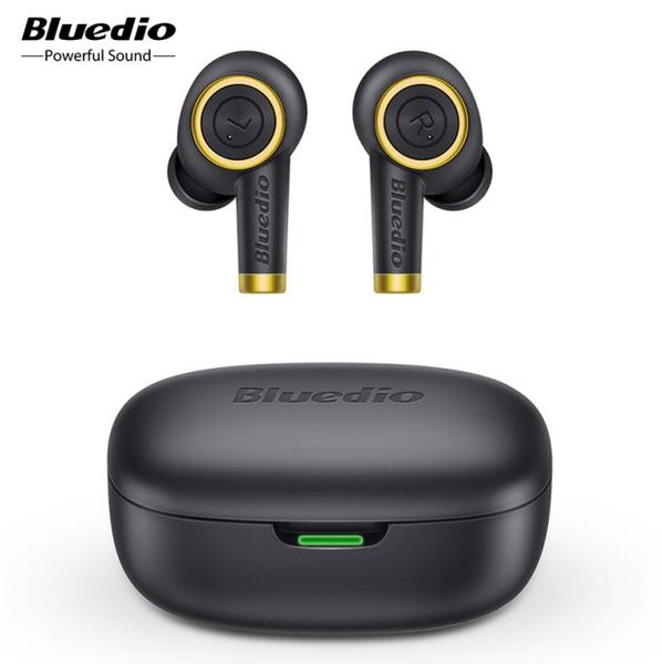 Écouteurs sans fil Bluedio Particle Bluetooth 50, oreillettes étanches pour sports musicaux, batterie super longue de plus de 30 heures6487199